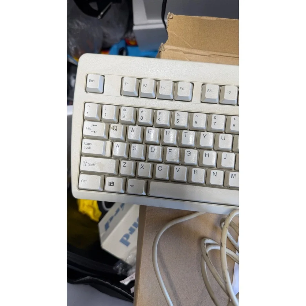 Compaq KB-9860 Vintage Wired PS/2 Keyboard Beige 166516-006 Retro Computing